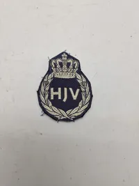 Samling militære stofmærker