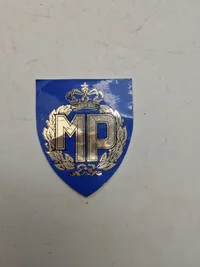 Samling militære stofmærker