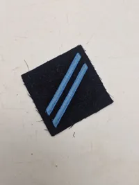 Samling militære stofmærker