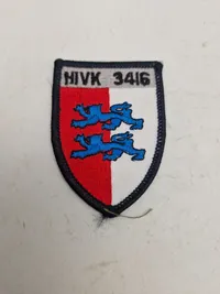 Samling militære stofmærker