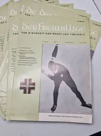 Original samling blade med omslag fra SS veteran organisation