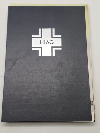 Original samling blade med omslag fra SS veteran organisation