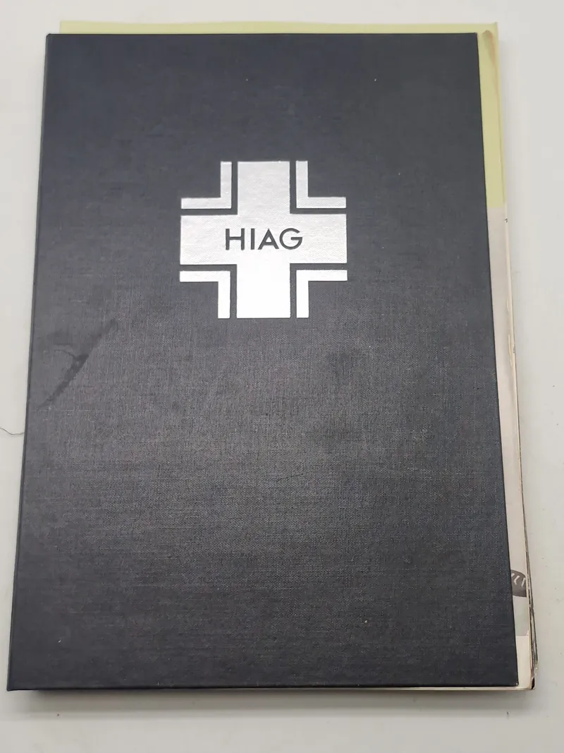 Original samling blade med omslag fra SS veteran organisation