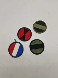 Samling US militære stofmærker