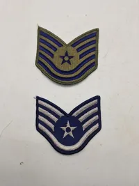 Samling US militære stofmærker