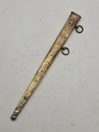 Original skede fra Dansk sø kadet dolk, godt stemplet
