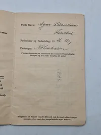 Original dansk soldater bog