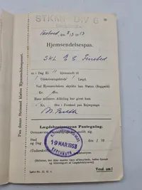 Original dansk soldater bog