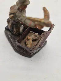 Original tysk linoliumsfigur - ww2