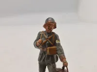 Original tysk linoliumsfigur - ww2