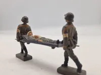 Original tysk linoliumsfigur - ww2