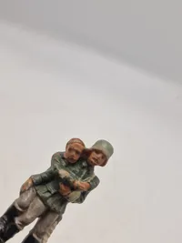 Original tysk linoliumsfigur - ww2