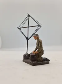 Original tysk linoliumsfigur - ww2