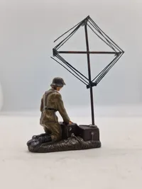 Original tysk linoliumsfigur - ww2