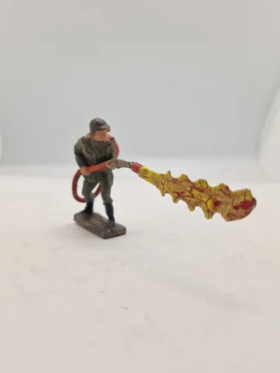 Original tysk linoliumsfigur - ww2