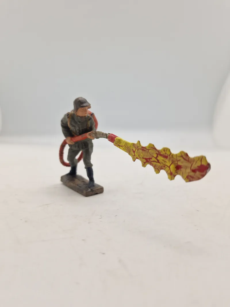 Original tysk linoliumsfigur - ww2