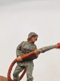 Original tysk linoliumsfigur - ww2