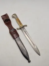 Original Svensk Udgangsbajonet / Permissionsbajonet bla. brugt af Brigaden i Sverige WW2