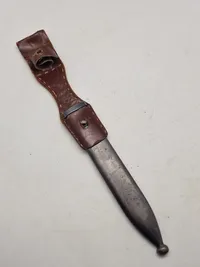 Original Svensk Udgangsbajonet / Permissionsbajonet bla. brugt af Brigaden i Sverige WW2