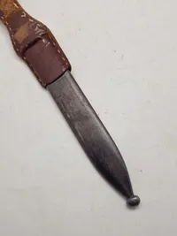 Original Svensk Udgangsbajonet / Permissionsbajonet bla. brugt af Brigaden i Sverige WW2