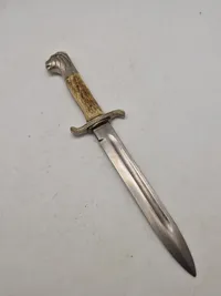 Original Svensk Udgangsbajonet / Permissionsbajonet bla. brugt af Brigaden i Sverige WW2