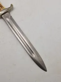 Original Svensk Udgangsbajonet / Permissionsbajonet bla. brugt af Brigaden i Sverige WW2