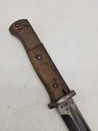 Original tysk K98 bajonet WW2