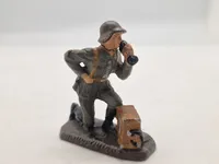 Original tysk linoliumsfigur - ww2