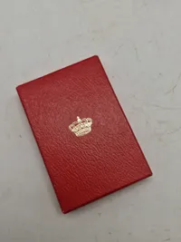 Original HJV medalje for 25 års tjeneste - sterlingsølv