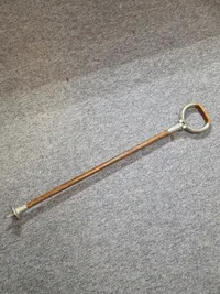 Jagtstok  med “sæde”