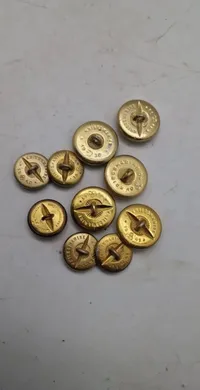 Samling originale Kriegsmarine knapper