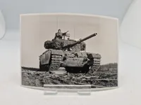 Samling originale presse fotos, Dansk officer testkøre Centurion kampvogne i England 1950 erne