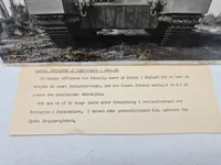 Samling originale presse fotos, Dansk officer testkøre Centurion kampvogne i England 1950 erne
