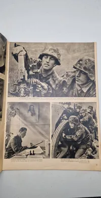 Originalt eks. af signal - ww2 bla. med Danske SS frivilige