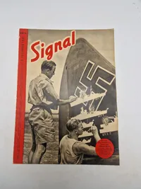 Originalt eks. af signal - ww2 bla. med Danske SS frivilige