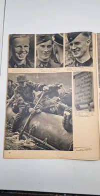 Originalt eks. af signal - ww2 bla. med Danske SS frivilige