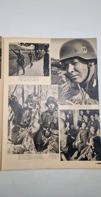 Originalt eks. af signal - ww2 bla. med Danske SS frivilige