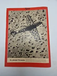 Originalt eks. af signal - ww2 bla. med Danske SS frivilige