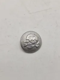 Original Waffen-SS Cap Death's Head Button