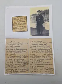 Samling original Kriegsmarine feldpost mm.