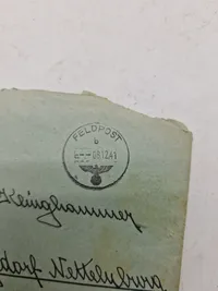 Samling original Kriegsmarine feldpost mm.