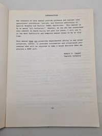 SWAT team manual