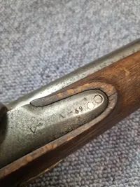 Original Dansk Militær forlader ,odel 1807/48  ombygget til jagt