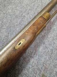 Original Dansk Militær forlader ,odel 1807/48  ombygget til jagt