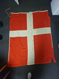 2 Dannebrogsflag fra tiden omkring WW2
