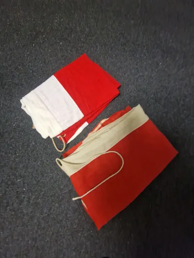 2 Dannebrogsflag fra tiden omkring WW2