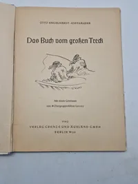 Original SS bog Von Großen treck SS Obergruppenführe Lorenz 1942
