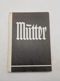 Original tysk ww2 bog - Mutter