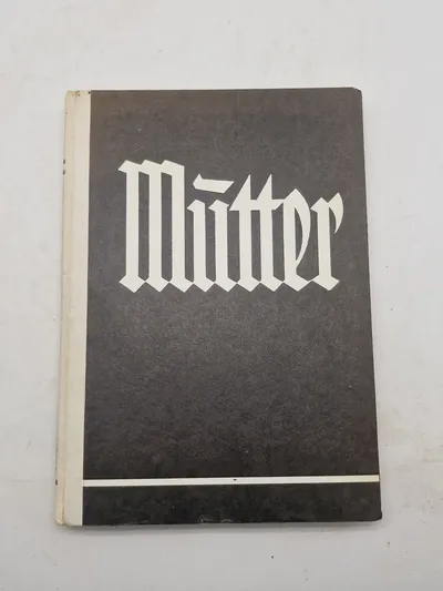 Original tysk ww2 bog - Mutter