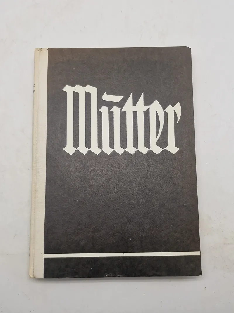 Original tysk ww2 bog - Mutter